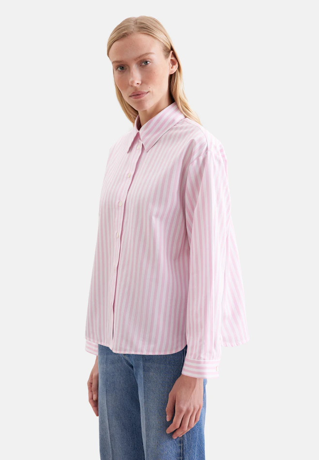 Oversized Hemdbluse Boxy in Rosa | Seidensticker Onlineshop