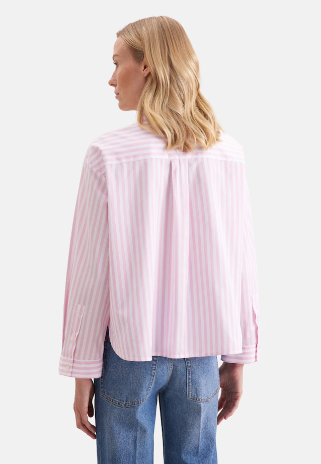 Oversized Hemdbluse Boxy in Rosa |  Seidensticker Onlineshop