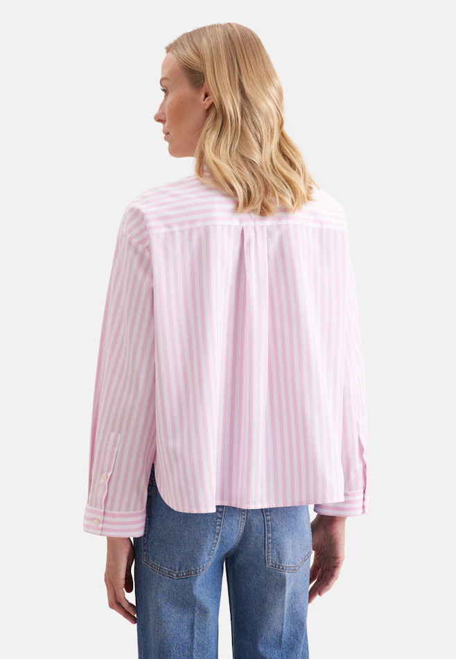 Oversized Hemdbluse Boxy in Rosa | Seidensticker Onlineshop