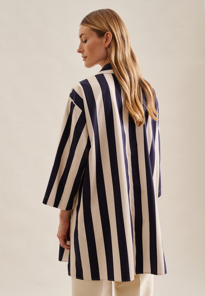 7/8 mouwen Satin Tuniek in Donkerblauw | Seidensticker online winkel