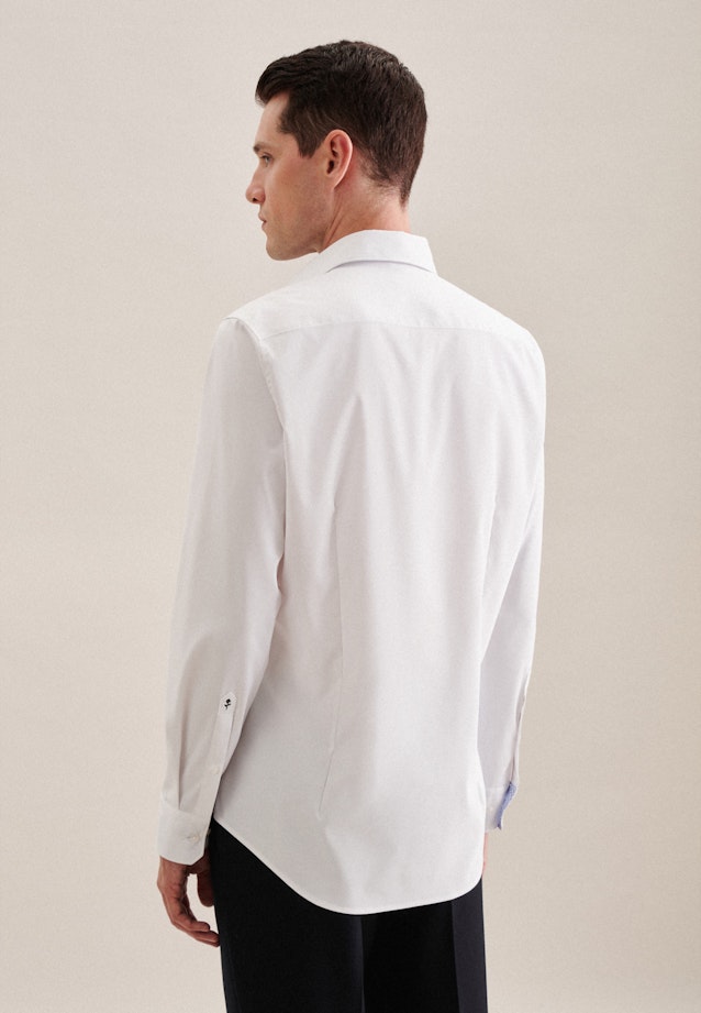 Performance shirt in Slim with Kent-Collar in White | Seidensticker Onlineshop