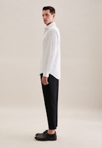 Performance shirt in Slim with Kent-Collar in White |  Seidensticker Onlineshop