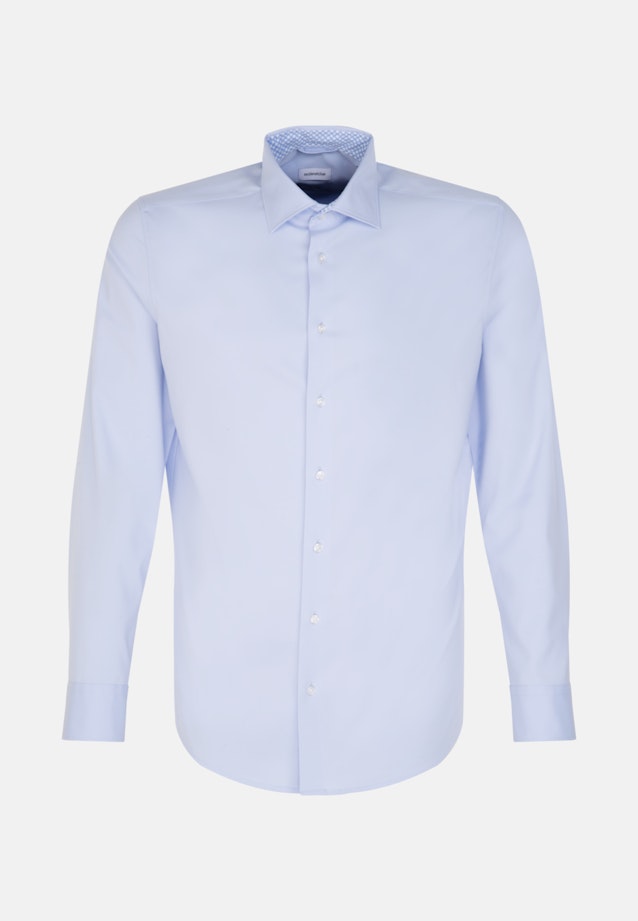 Performance shirt in Slim with Kent-Collar in Light Blue |  Seidensticker Onlineshop