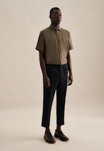 Regular Business Hemd Uni in Grün |  Seidensticker Onlineshop