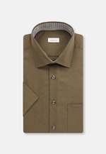 Regular Business Hemd Uni in Grün |  Seidensticker Onlineshop