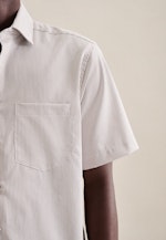 Regular Business Hemd Streifen in Braun |  Seidensticker Onlineshop