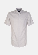 Non-iron Twill Short sleeve Business Shirt in Regular with Kent-Collar in Brown |  Seidensticker Onlineshop