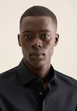 Slim Business Hemd Uni in Schwarz |  Seidensticker Onlineshop