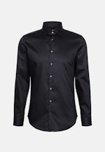 Slim Business Hemd Uni in Schwarz |  Seidensticker Onlineshop