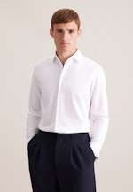 Slim Business Hemd Uni in Weiß |  Seidensticker Onlineshop