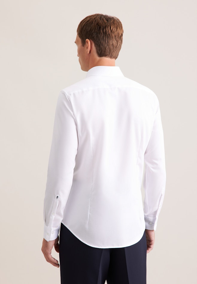 Slim Business Hemd Uni in Weiß | Seidensticker Onlineshop