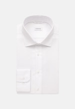 Non-iron Twill Business shirt in Slim with Kent-Collar in White |  Seidensticker Onlineshop