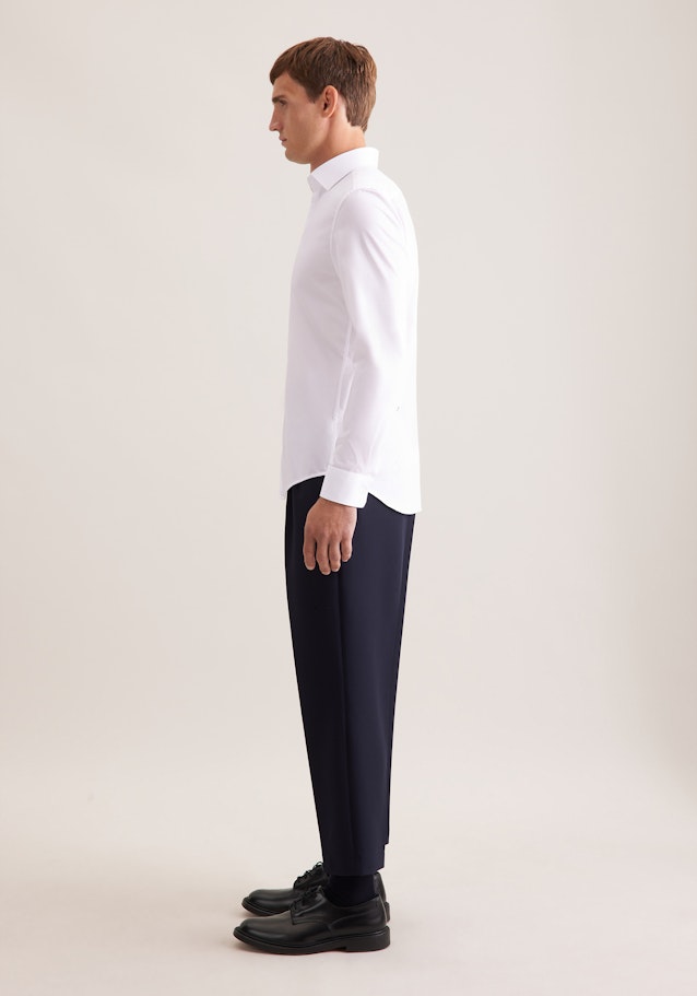 Slim Business Hemd Uni in Weiß | Seidensticker Onlineshop