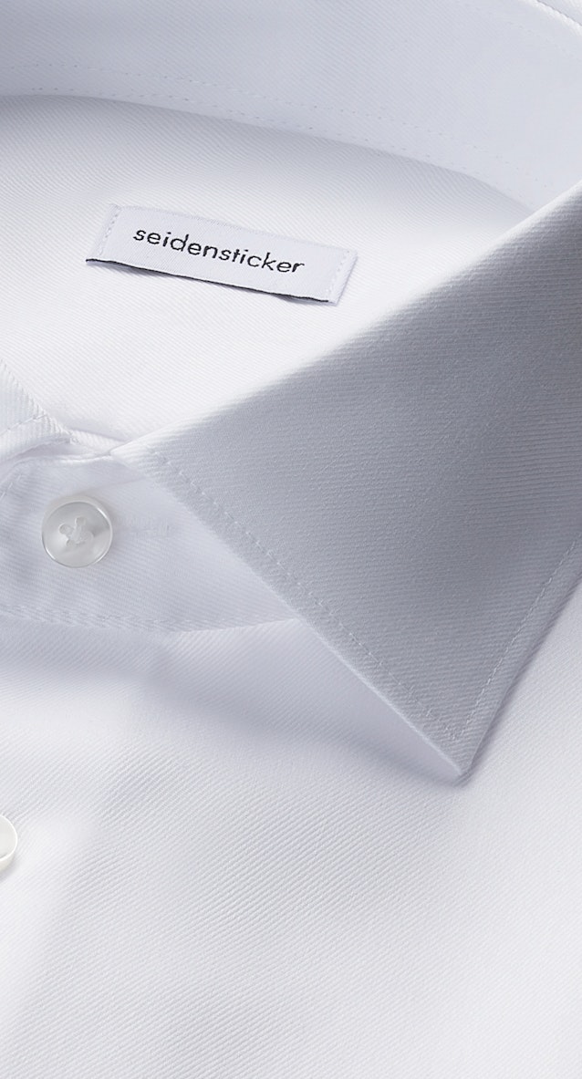 Slim Business Hemd Uni in Weiß |  Seidensticker Onlineshop