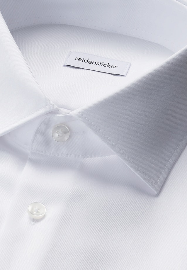 Slim Business Hemd Uni in Weiß |  Seidensticker Onlineshop