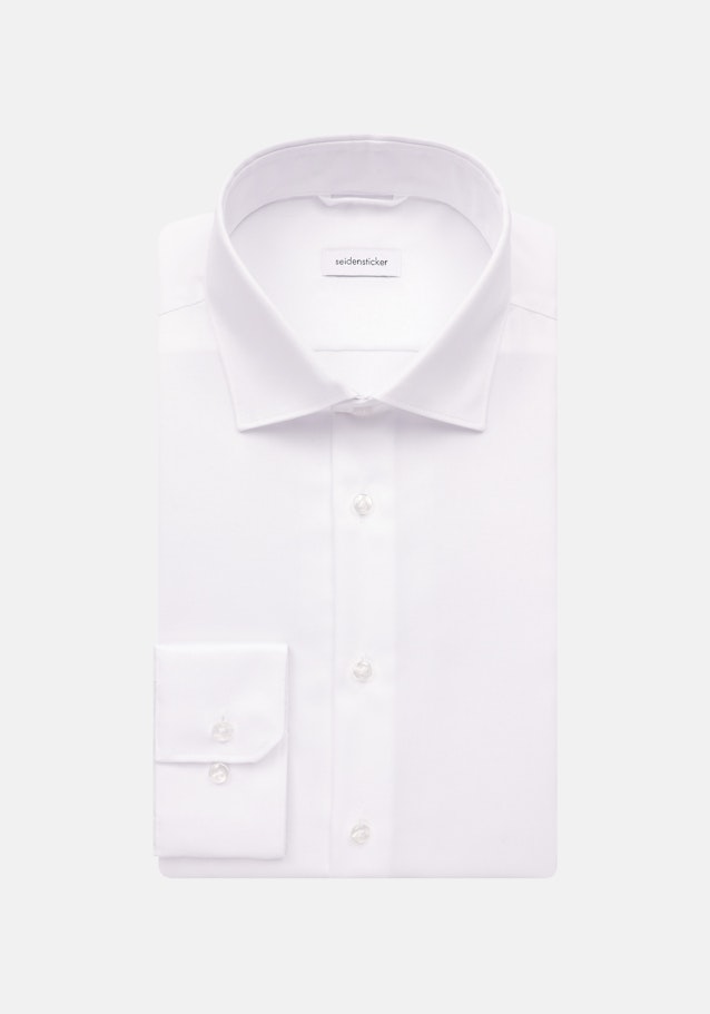 Slim Business Hemd Uni in Weiß | Seidensticker Onlineshop