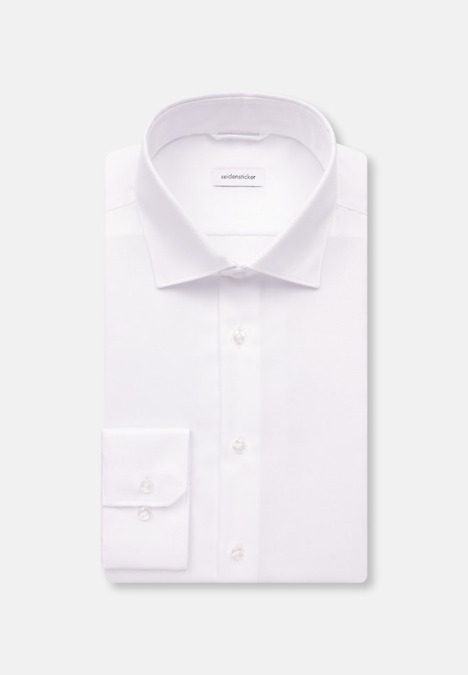 Slim Business shirt Uni in White | Seidensticker online shop