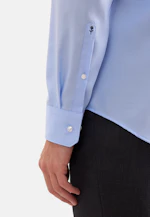 Slim Business Hemd Uni in Mittelblau |  Seidensticker Onlineshop