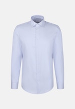 Slim Business Hemd Uni in Mittelblau |  Seidensticker Onlineshop