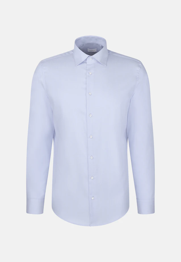 Slim Business shirt Uni in Middle Blue |  Seidensticker Onlineshop