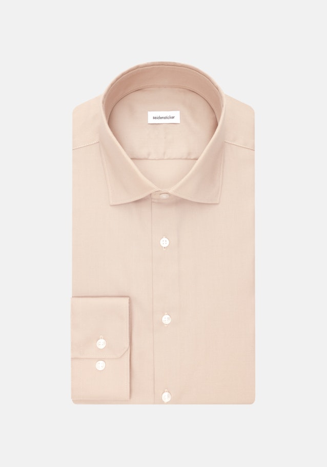 Slim Business Hemd Uni in Sand | Seidensticker Onlineshop
