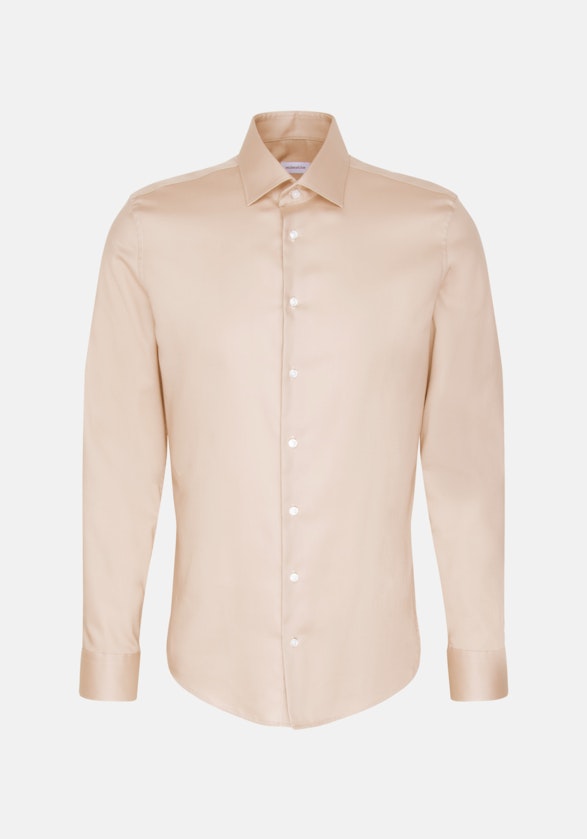 Slim Business Hemd Uni in Sand | Seidensticker Onlineshop