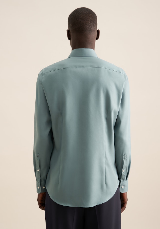 Slim Chemise d'affaires Uni in Vert | Seidensticker Onlineshop