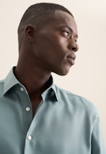 Slim Chemise d'affaires Uni in Vert |  Seidensticker Onlineshop