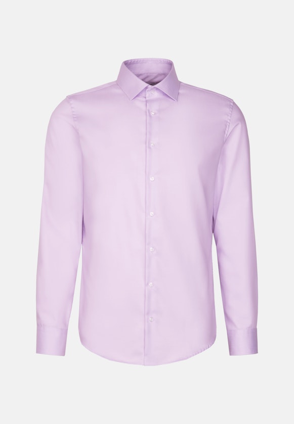 Slim Business Hemd Uni in Lila |  Seidensticker Onlineshop