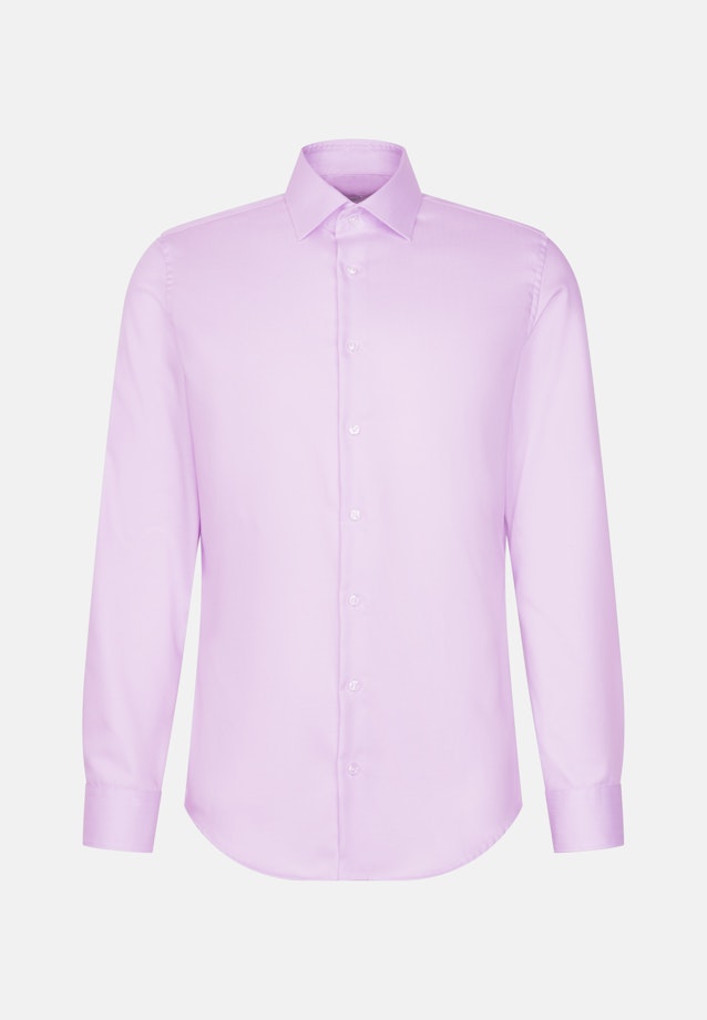 Slim Business Hemd Uni in Lila |  Seidensticker Onlineshop