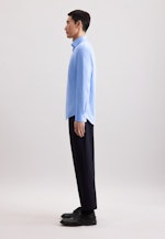 Slim Business Hemd Uni in Mittelblau |  Seidensticker Onlineshop
