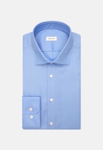 Slim Business Hemd Uni in Mittelblau |  Seidensticker Onlineshop