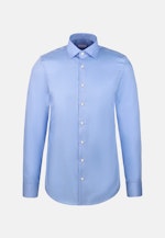 Slim Business Hemd Uni in Mittelblau |  Seidensticker Onlineshop