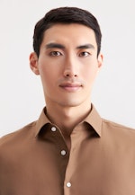 Slim Business Hemd Uni in Braun |  Seidensticker Onlineshop