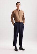 Slim Business Hemd Uni in Braun |  Seidensticker Onlineshop