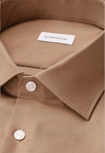 Slim Business Hemd Uni in Braun |  Seidensticker Onlineshop