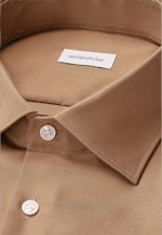 Slim Business Hemd Uni in Braun |  Seidensticker Onlineshop