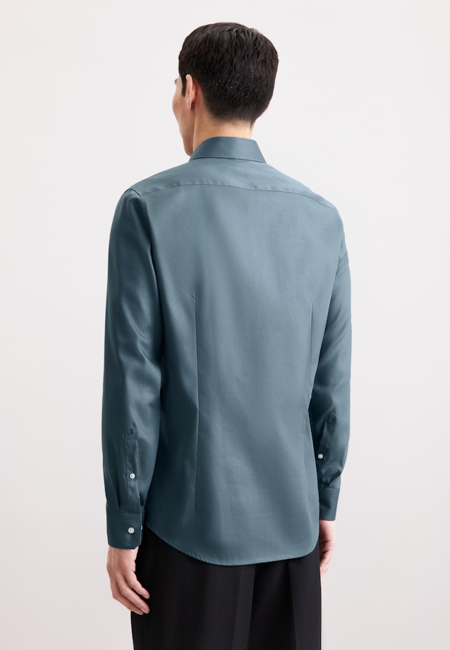 Slim Business Hemd Uni in Grün |  Seidensticker Onlineshop