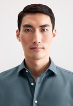 Slim Business Hemd Uni in Grün |  Seidensticker Onlineshop