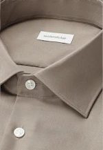 Slim Business Hemd Uni in Beige |  Seidensticker Onlineshop