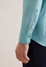 Slim Business Hemd Uni in Türkis |  Seidensticker Onlineshop