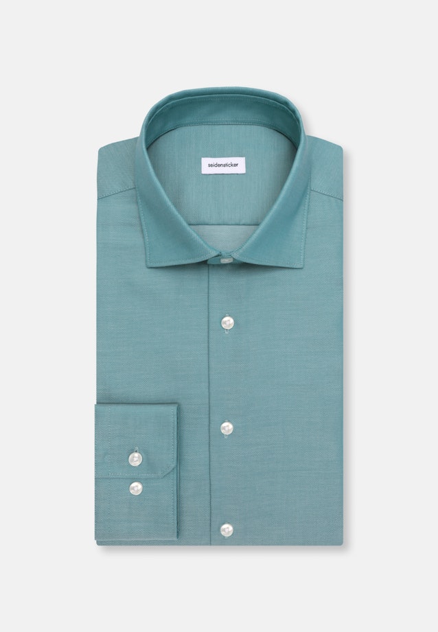 Slim Business Hemd Uni in Türkis |  Seidensticker Onlineshop