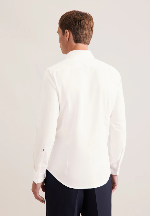 Slim Business Hemd Uni in Ecru |  Seidensticker Onlineshop