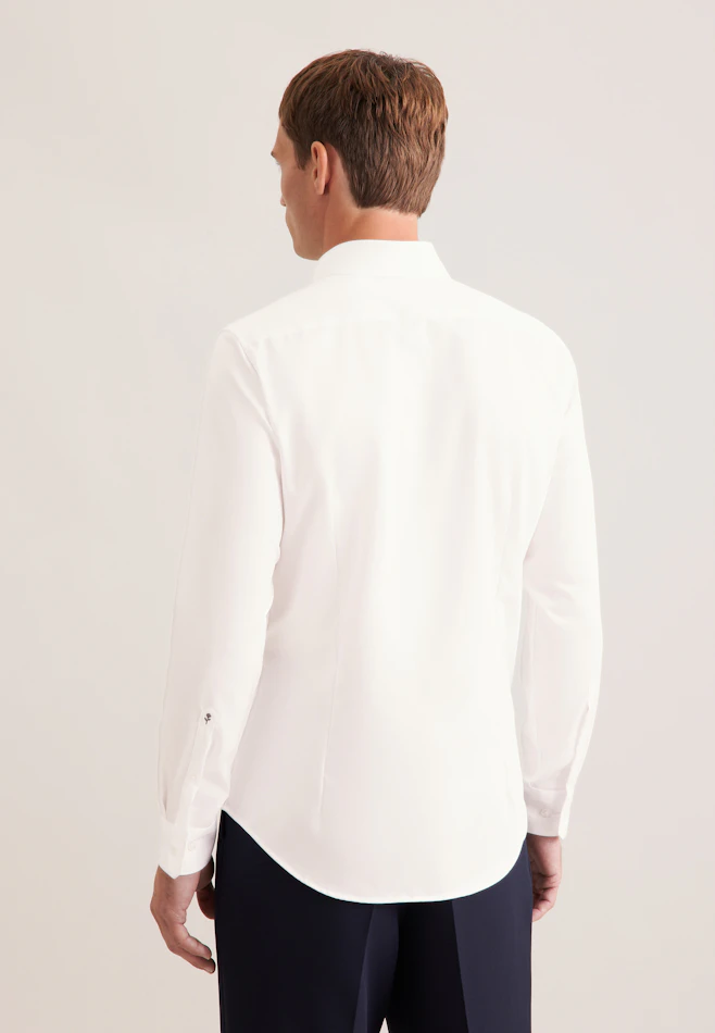 Slim Chemise d'affaires Uni dans Ecru | Boutique en ligne Seidensticker