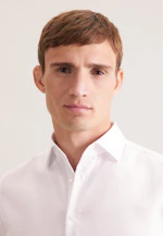 Slim Business shirt Uni in Ecru |  Seidensticker Onlineshop