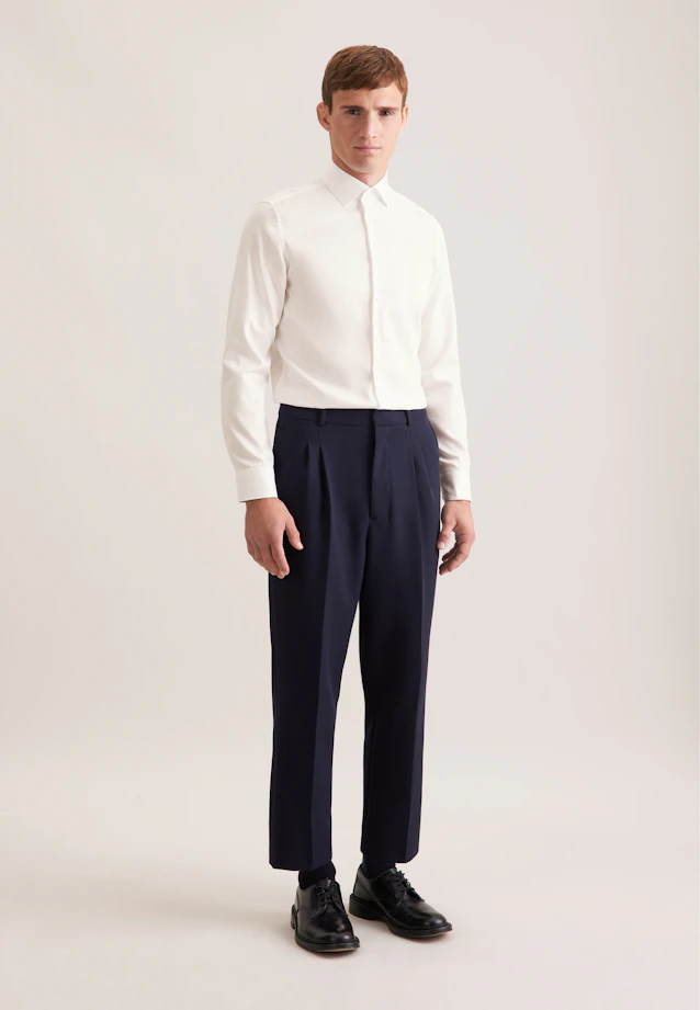 Slim Business Hemd Uni in Ecru |  Seidensticker Onlineshop