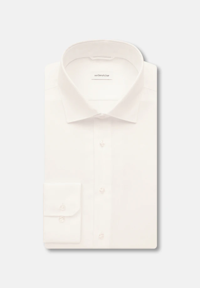Slim Business Hemd Uni in Ecru |  Seidensticker Onlineshop