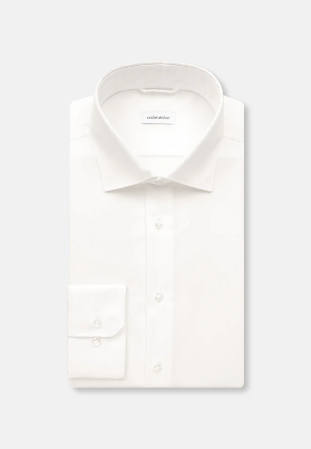 Slim Business shirt Uni in Ecru |  Seidensticker Onlineshop