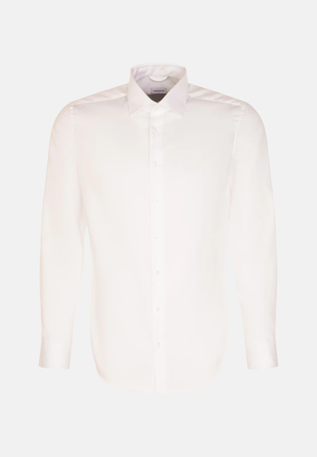 Slim Business shirt Uni in Ecru |  Seidensticker Onlineshop
