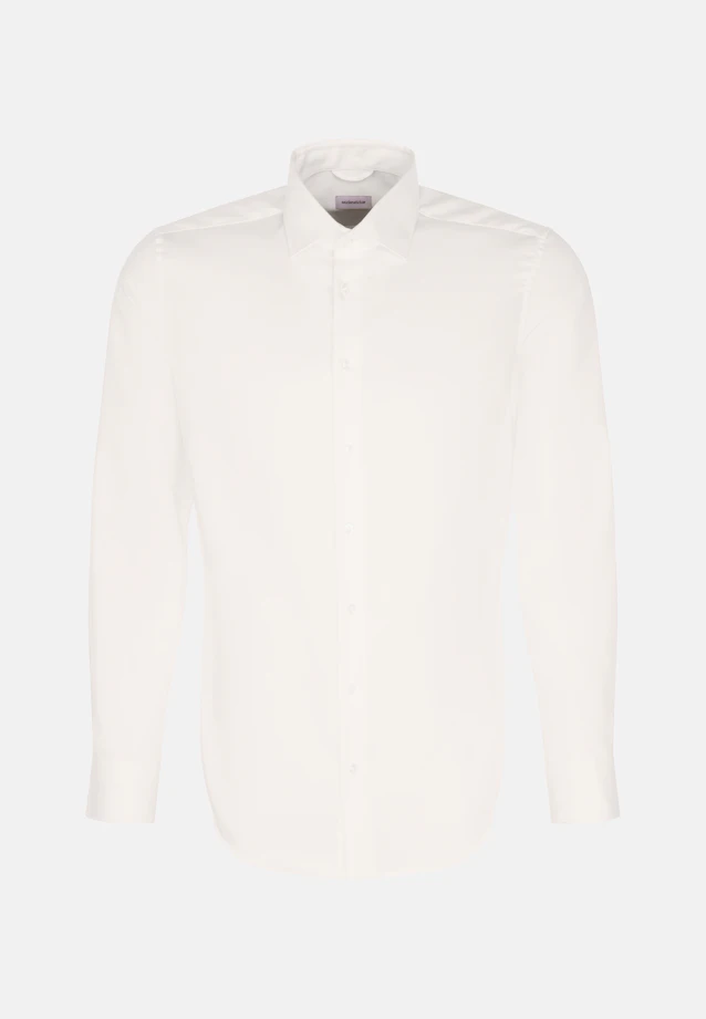 Slim Business Hemd Uni in Ecru |  Seidensticker Onlineshop